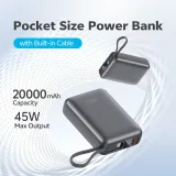 QCY PB20A 45W PD 20000mAh Fast Charging Power Bank – image 4